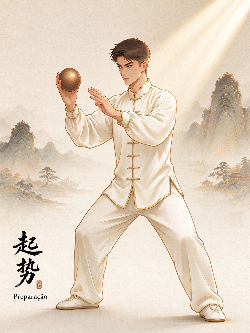 Tai Chi Qi · As 36 Formas · Curso Online com 30 Vídeos (Cultivo Interno — Guie o Corpo pelo Qi)