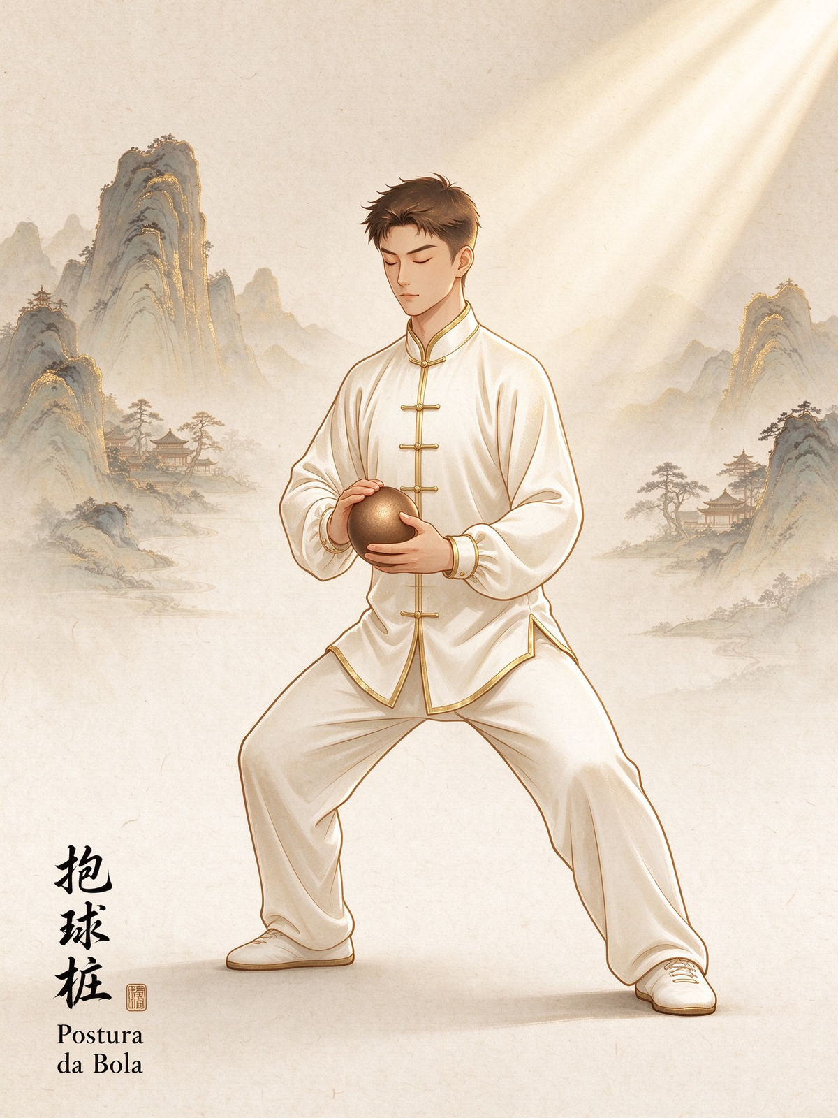 Tai Chi Qi · As 36 Formas · Curso Online com 30 Vídeos (Cultivo Interno — Guie o Corpo pelo Qi)