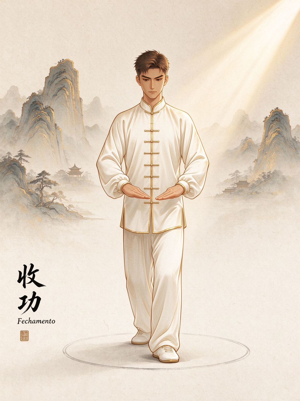 Tai Chi Qi · As 36 Formas · Curso Online com 30 Vídeos (Cultivo Interno — Guie o Corpo pelo Qi)