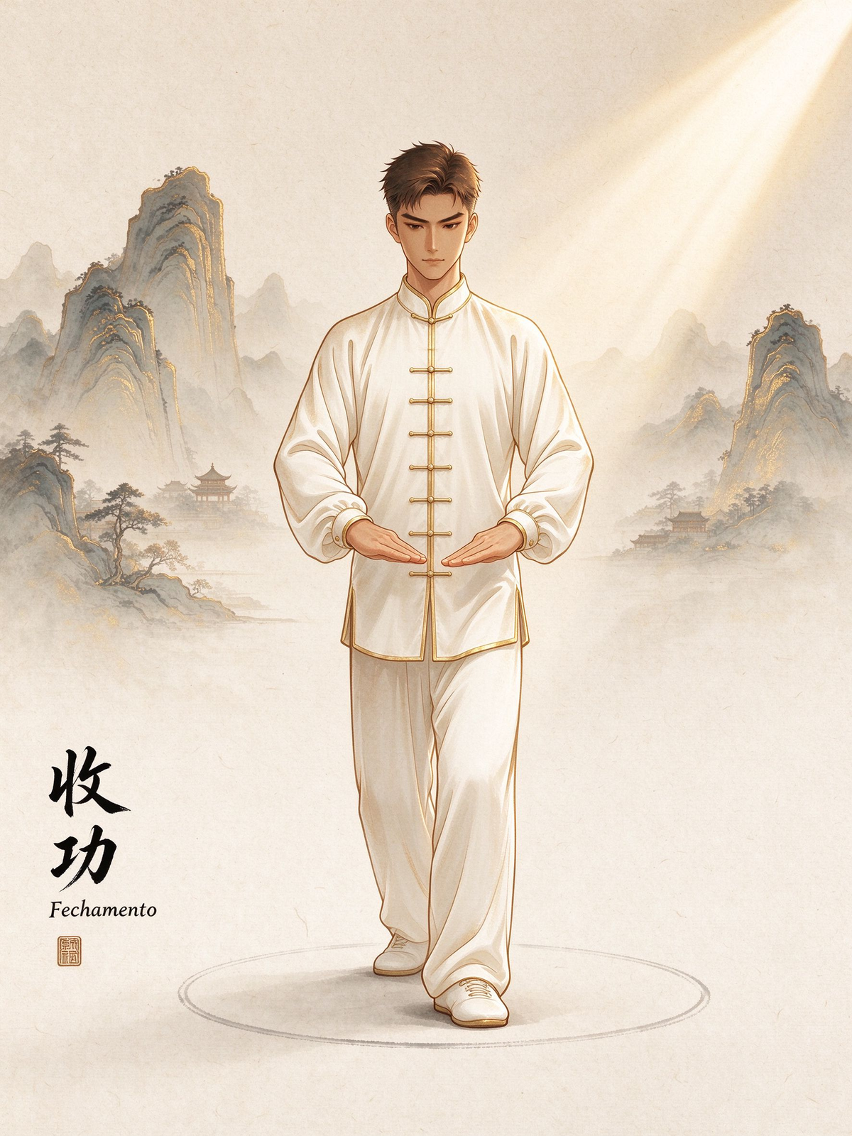 Tai Chi Qi · As 36 Formas · Curso Online com 30 Vídeos (Cultivo Interno — Guie o Corpo pelo Qi)